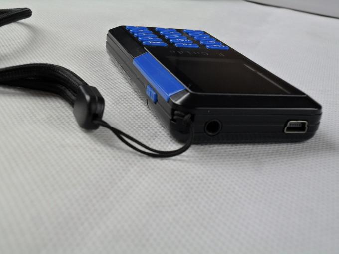 携帯用無線ツアー・ガイド システム青及び黒い006A可聴周波ガイド システム