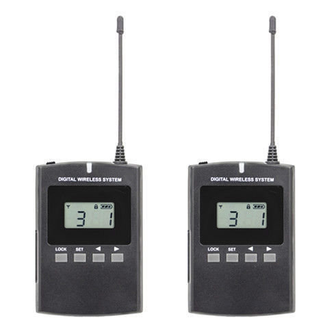 008B対面823MHz無線電信の可聴周波ツアー・ガイド システム23チャネル0