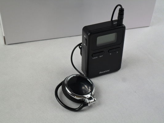 008A観光地のための小型無線可聴周波ガイド システム送信機そして受信機